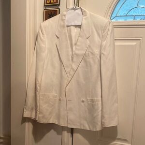 BURBERRY Classic White Blazer SIZE 10? $100